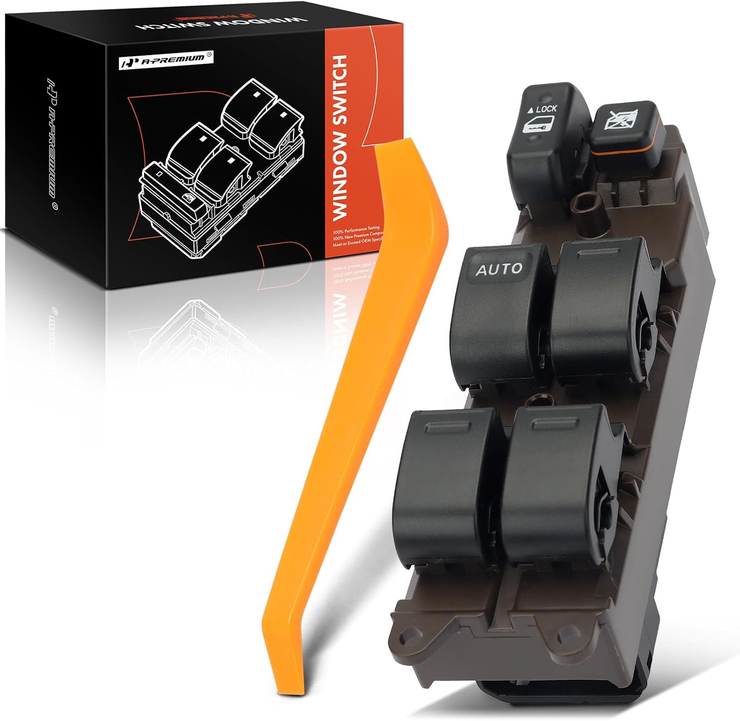 A-Premium Master Power Window Switch Compatible with Toyota Tacoma 2005/2007-2010, Only fit 4 Door, Front Left Driver Side, Replace# 8482004031