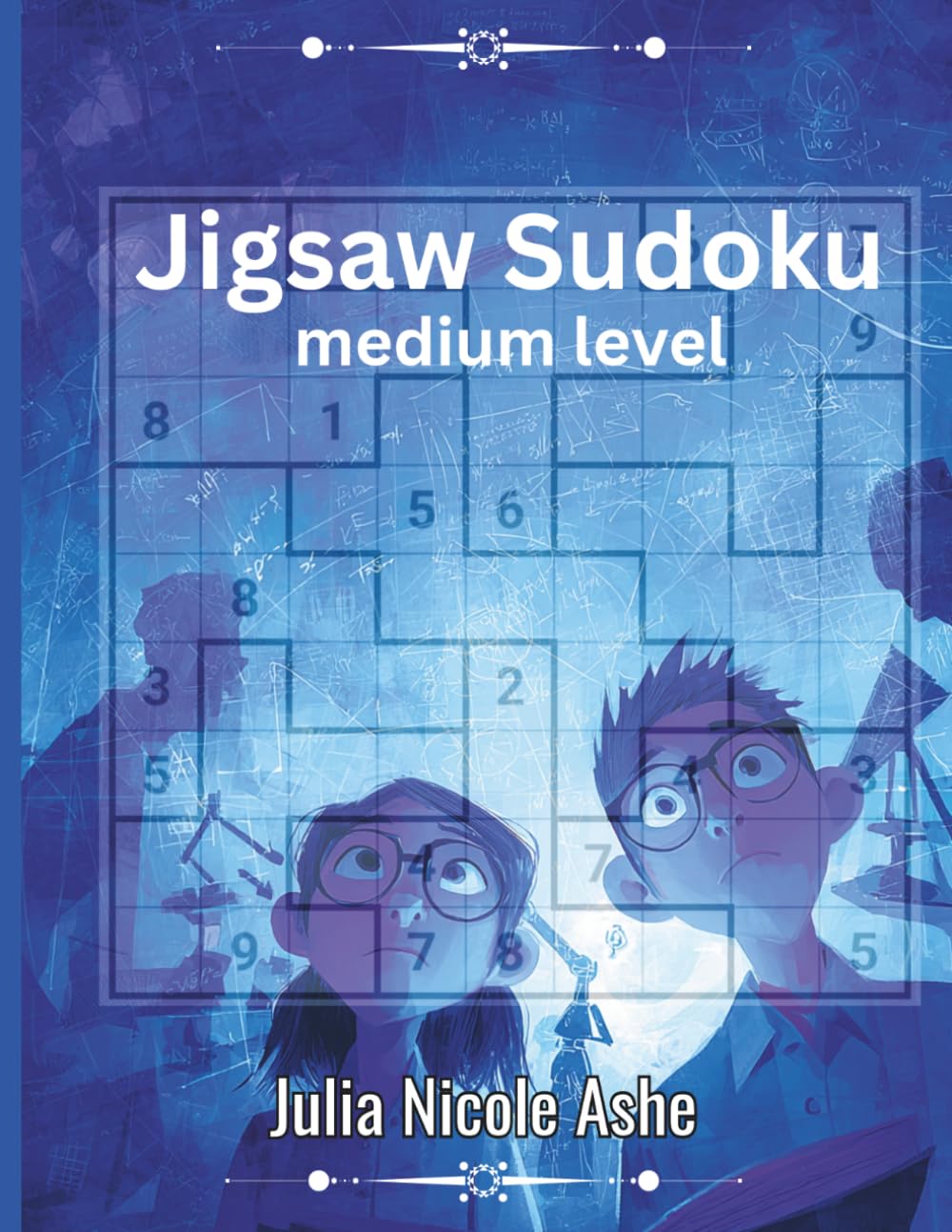 Jigsaw Sudoku Puzzles: Medium Level (Puzzles & Brain Builders)