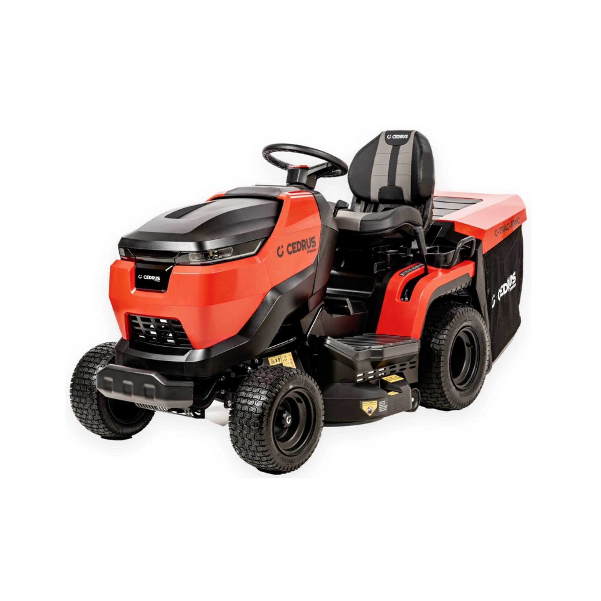 Cedrus C-TRAC-83HC Premium traktor kosiarki do trawy – samobieżny, szerokość cięcia 84 cm, Loncin 352 cm³, hydrostat, kosz na trawę 280 l, funkcja mulczowania