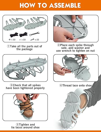 Miniatura 5 de ROLLINGDOG Zapatos de epoxi para piso epoxi con picos cortos de 1 pulgada, perfectos para pisos epoxi, superposiciones, instalación de cubiertas (2