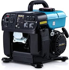Zeroire インバーター発電機 ガソリン発電機 定格1.6KVA 最大出力2.0