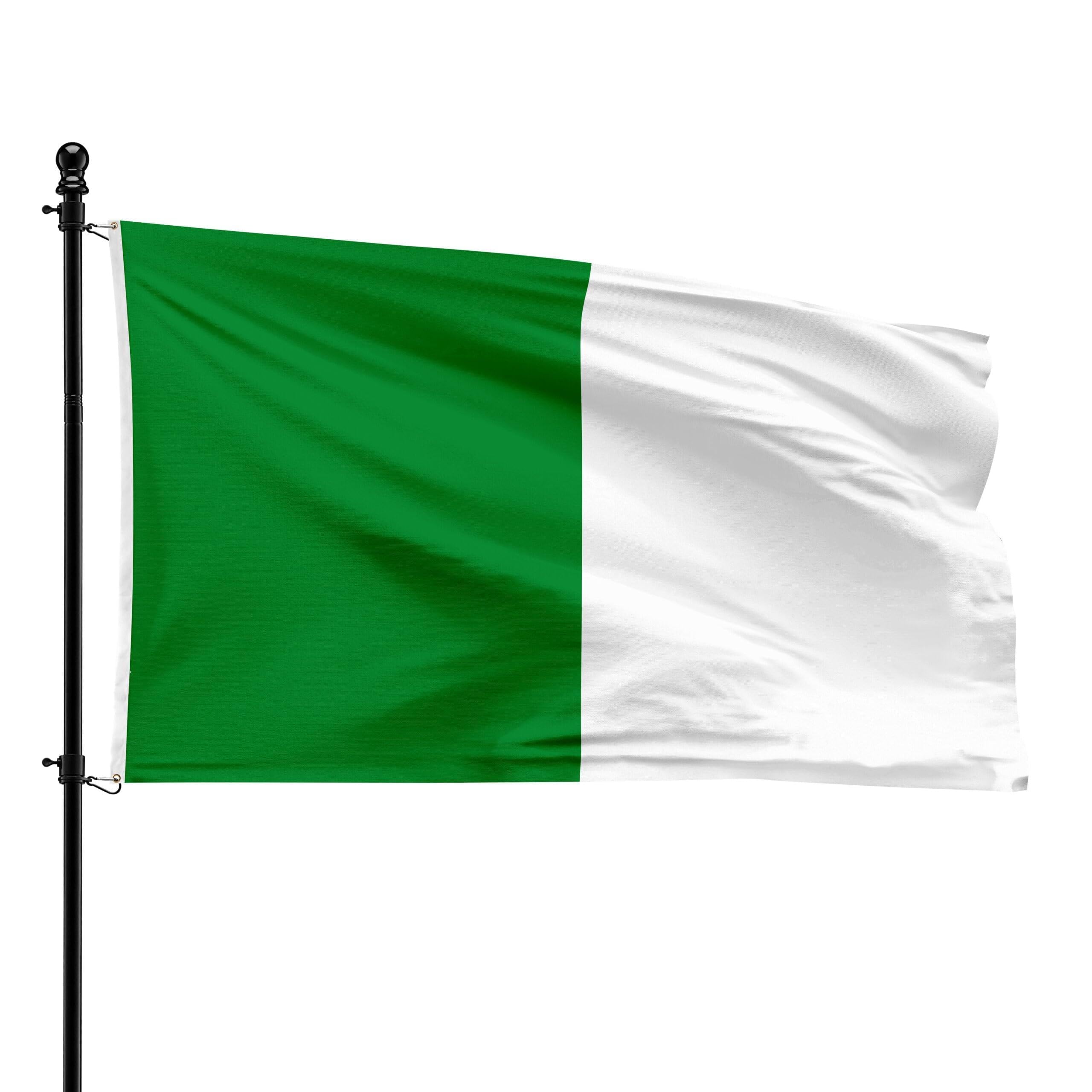 Drapeau de la municipalité de Theux aux dimensions standard de 90 x 150 cm