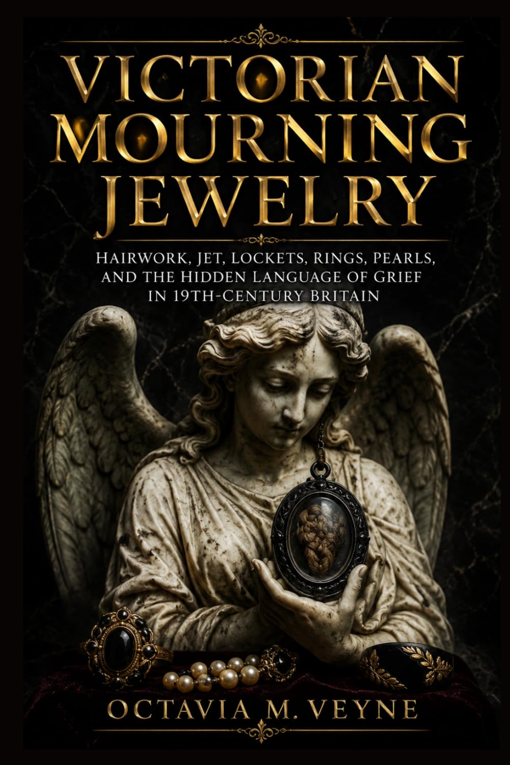 Victorian Mourning Jewelry: Hairwork, Jet, Lockets, Rings, Pearls, and the Hidden Language of Grief in 19th-Century Britain