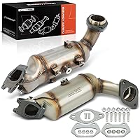 A-Premium EPA Compliant Front & Rear 2PC Catalytic Converter Kit for Dodge Grand Caravan, Journey, Chrysler 200, Town & Country 3.6L Direct Fit