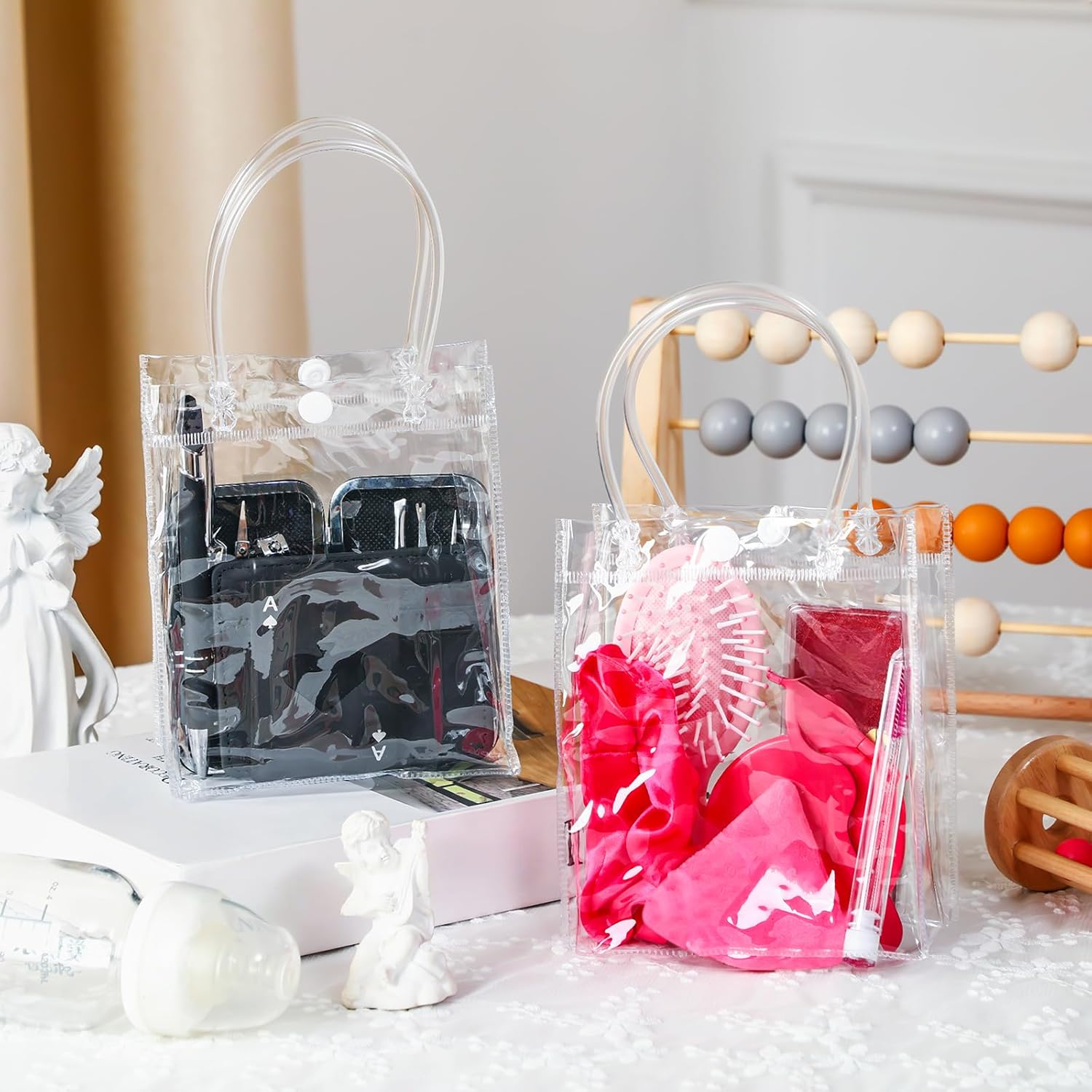 Teenyyou 6 Sets Baby Shower Prizes for Winners party Favors Gifts Women and Men Gift Bag Kits for Wedding Bridal Shower Game Prizes