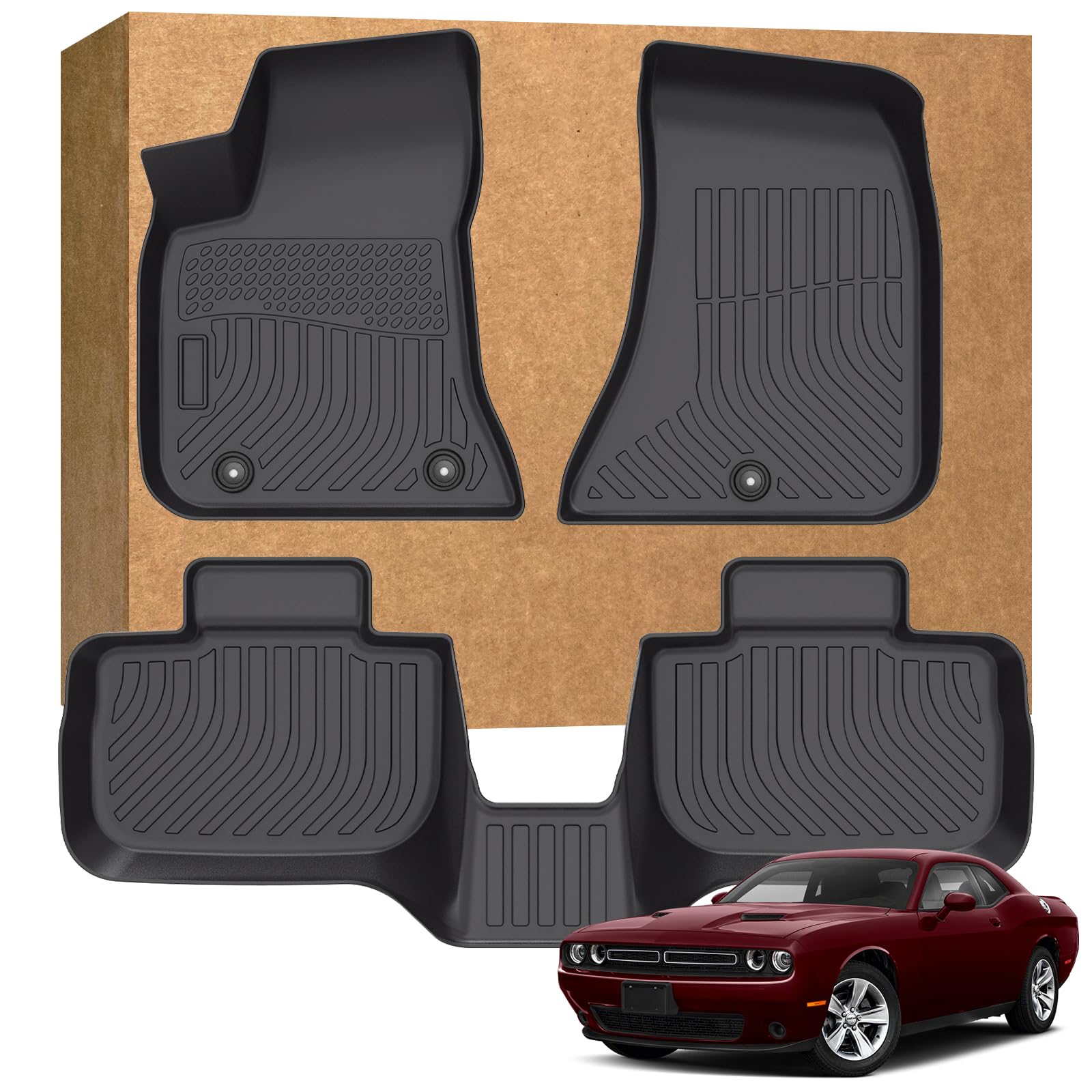 Accessoires d'intérieur Challenger sur mesure en TPE premium - 8