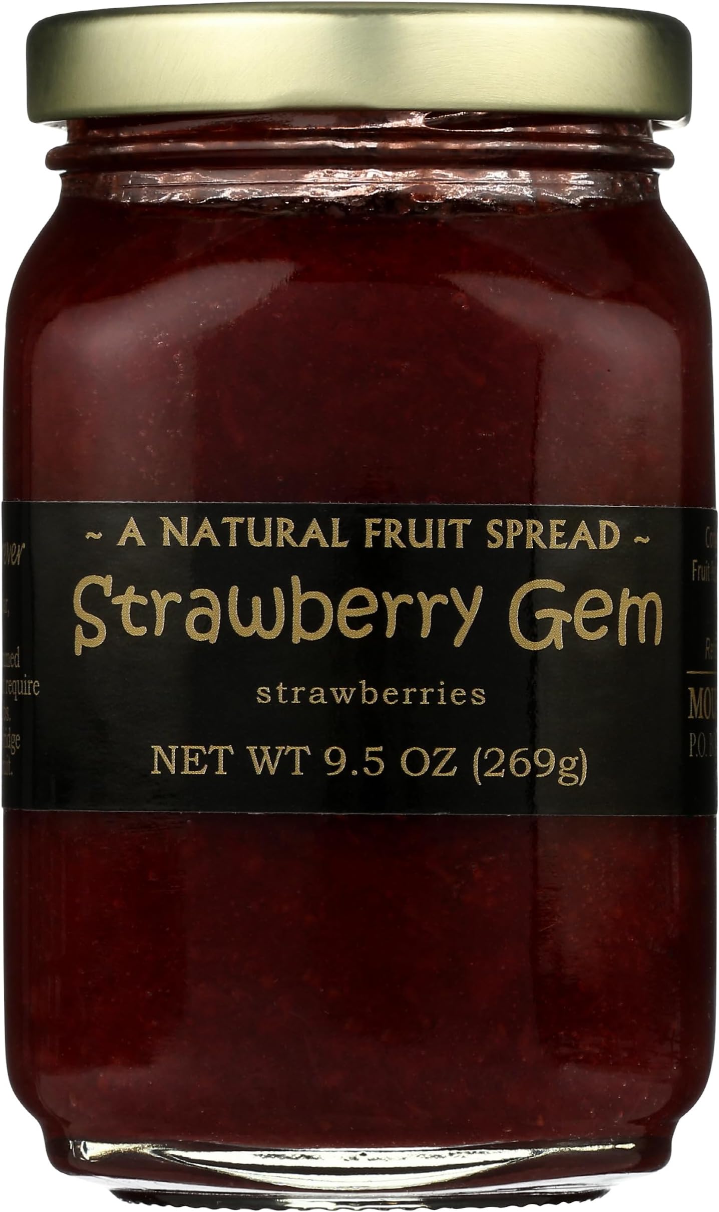 MOUNTAIN FRUIT COMPANY Strawberry Jam, 9.5 OZ