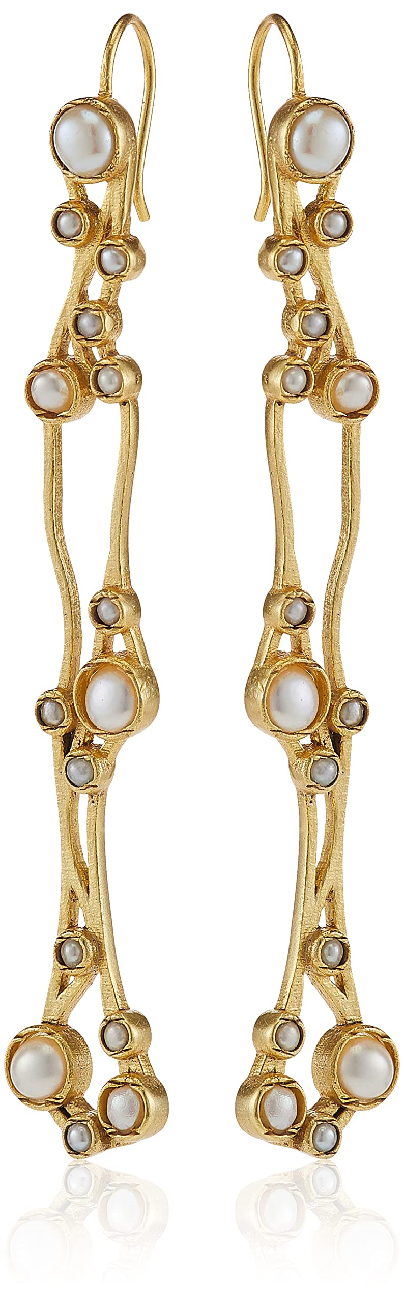 BioriSenza Pearls Earrings (Hook)