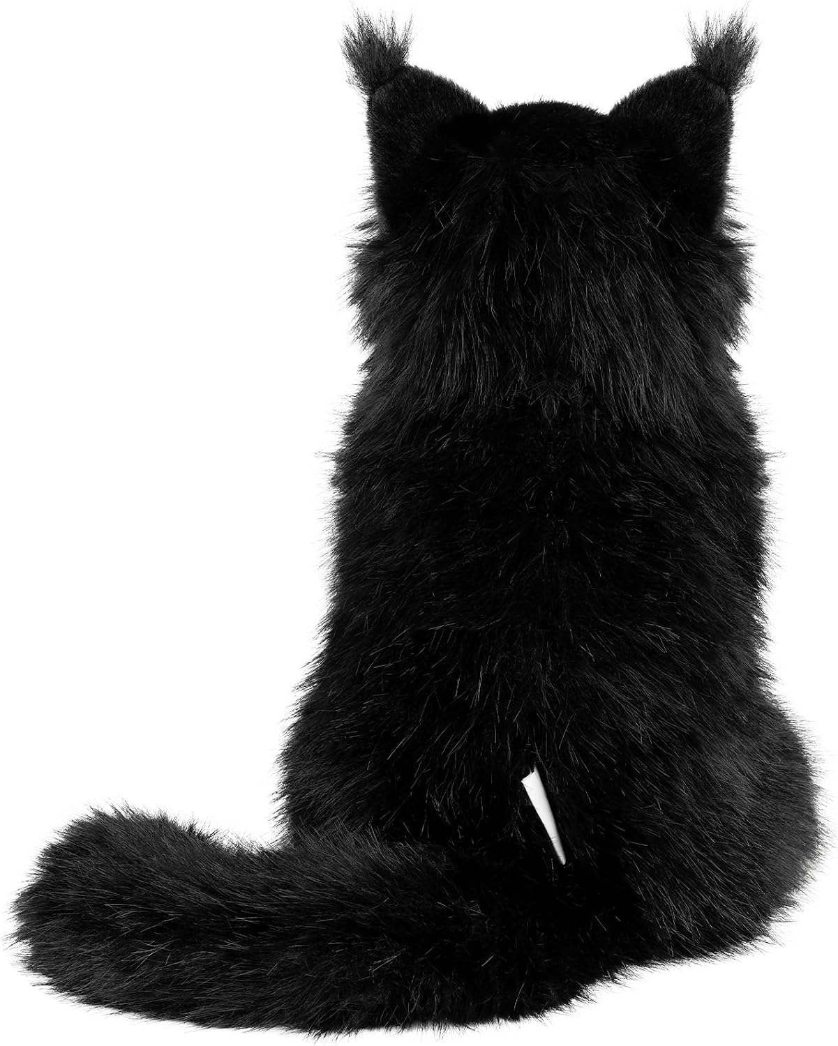Black Cat Golf Driver Headcover, Plush Animal Golf Club Cover Fits 460cc Driver Knitted Sock Head Cover, Funny Golf Accessories for Men Women