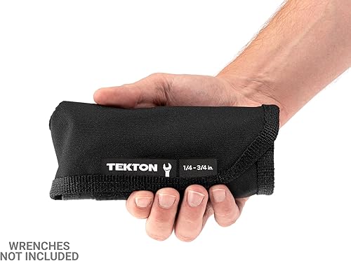 Miniatura 4 de TEKTON Funda para llave combinada de 11 herramientas (14-34 pulgadas) OTP21106 Fabricado en Estados Unidos