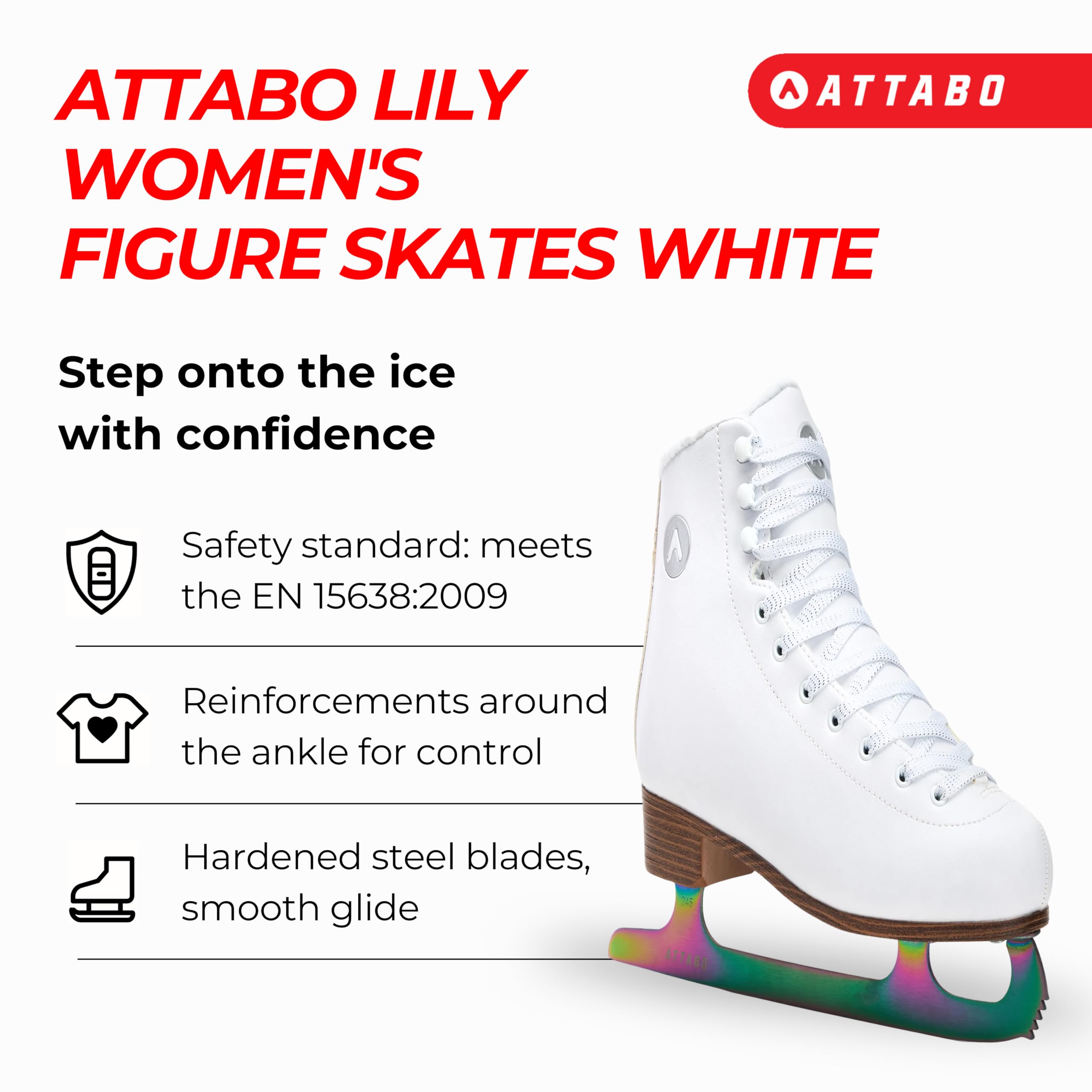 ATTABO Lily - Pattini a rotelle Bambina