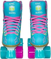 Vista 4 de Epic Skates Epic Splash - Patines cuádruples, azul, juvenil 11