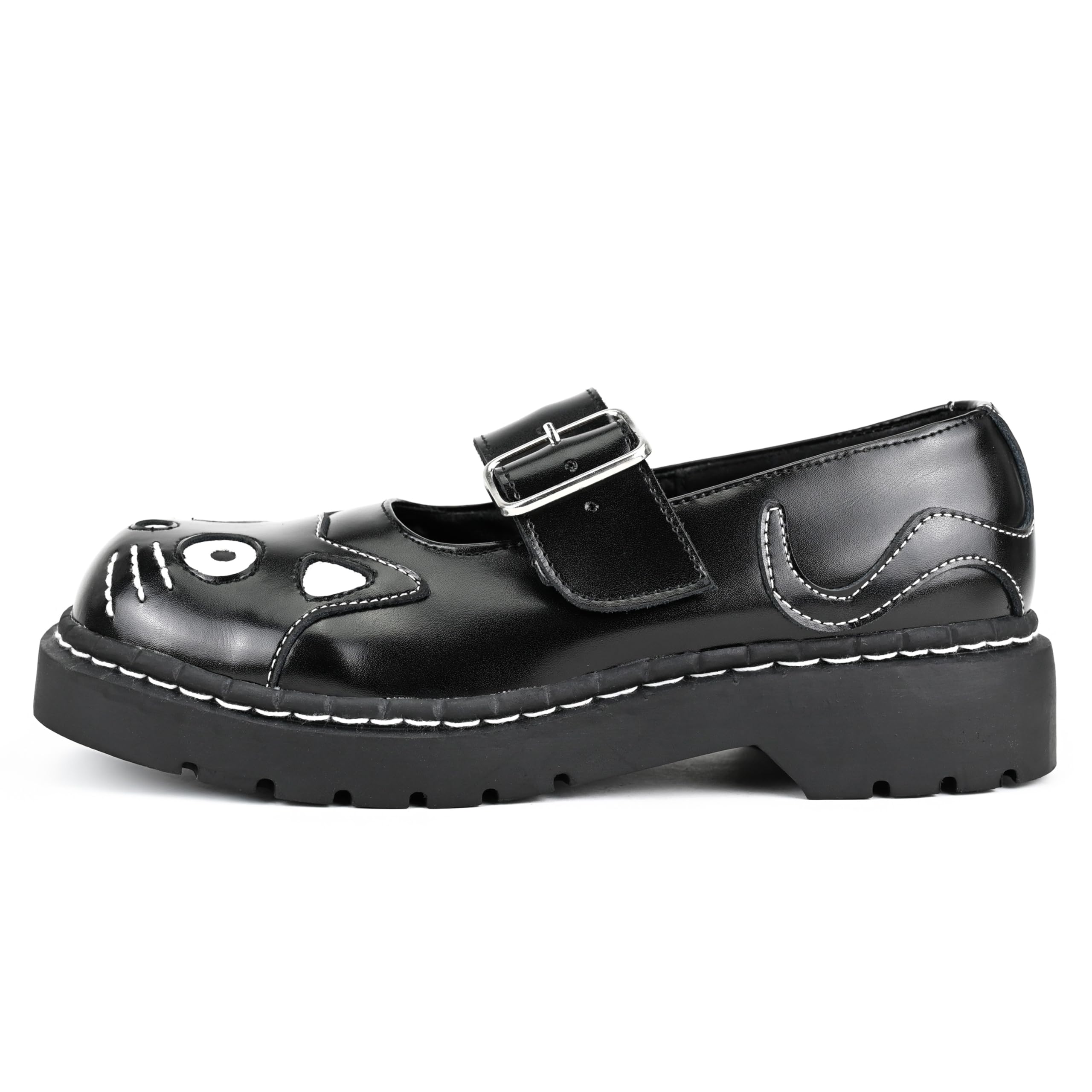 T.U.K. Anarchic Mary Jane - Scarpe da Donna