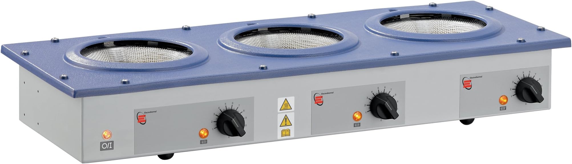 EME31000/CEB Multi Extraction 3 Recess Model Heating Mantle, 3 x 1000ml Capacity, 230V, 50- 60Hz, 900W
