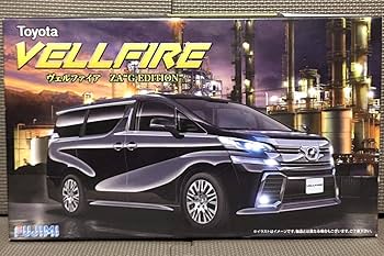 1/24 ヴェルファイア（カスタム品） TOYOTA ヴェルファイア 1/24 ミニカー 全2色 ライト点灯