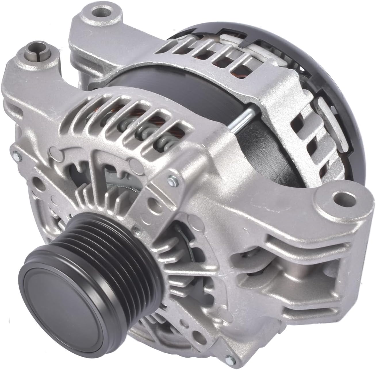 11598N Alternator Replacement for Dodge Challenger Charger Durango 2011-2023, Chrysler 300 2011-2023, Jeep Grand Cherokee 2011-2015, Ram 1500 2013-2015 12V 180A 3.6L V6# 56029789AA 04801778AF