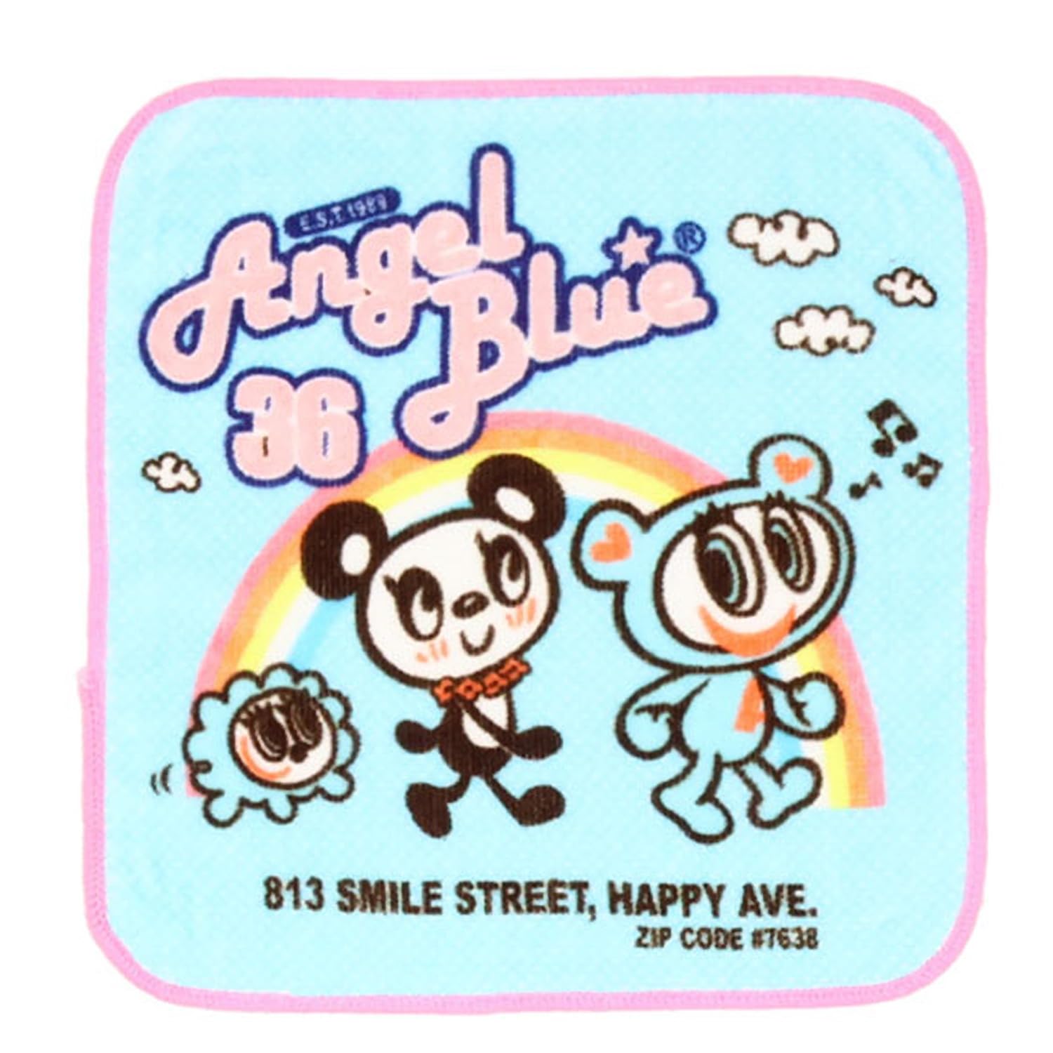 Amazon.co.jp: ミニタオル 3枚組 ANGEL BLUEから入園入学アイテム