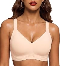 Bresdk Jelly Bra Comfortable Bras for Women No Underwire for Casual Summer
