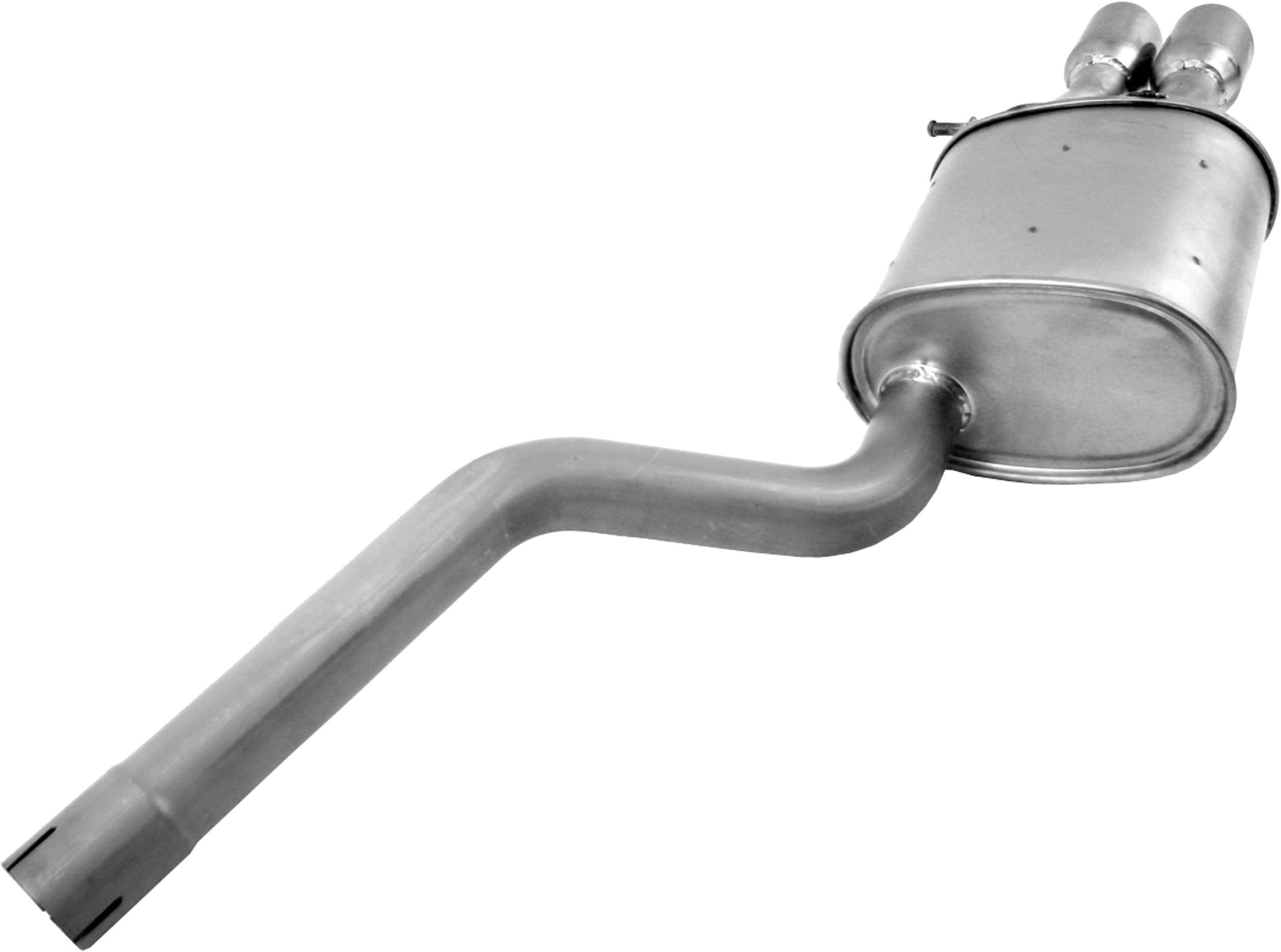 Walker Quiet-Flow 54727 Direct Fit Exhaust Muffler Assembly 2.375" Inlet (ID) 2.75" Outlet (OD) for Volkswagen Jetta