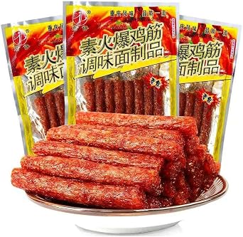 Hot noodles spicy addictive taste, soft and oily texture, very biting, Chinese spicy gluten snack, spicy snack, spicy snacks, snacks, chinese snacks, spicy gluten snacks, spicy gluten snacks, spicy