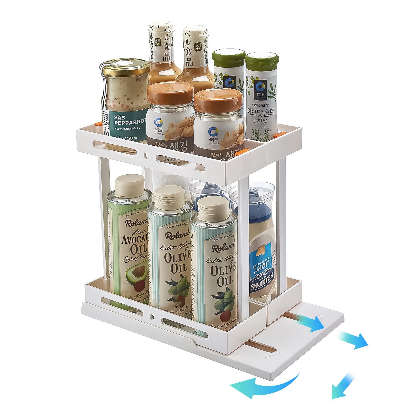 Buy MDHAND Rotating Spice Rack Organizer, Multifunction Spice Rack