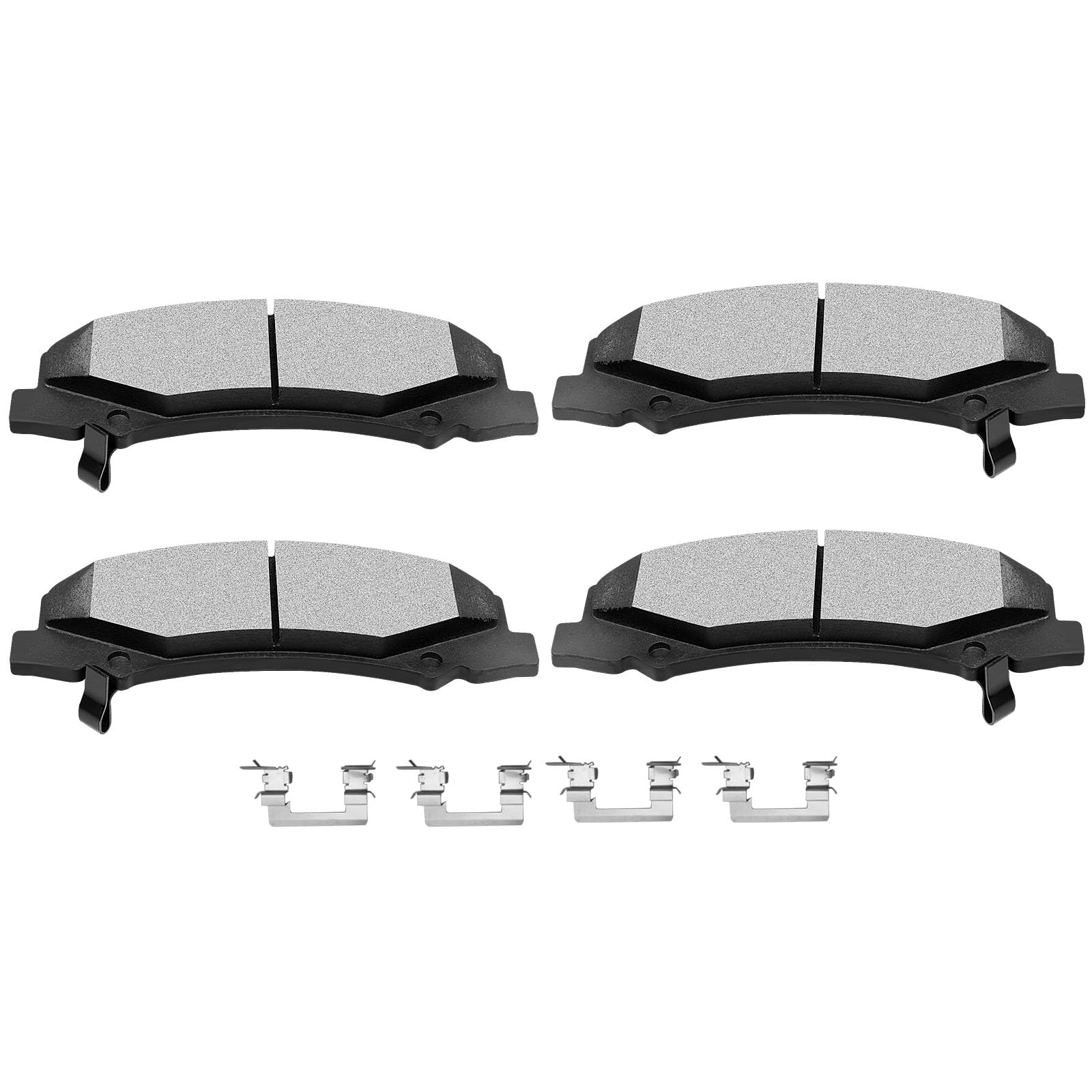 SCITOO D1159 Front Ceramic Brake Pads Sets Fit For Buick Allure/LaCrosse/Lucerne,For Cadillac DTS 06-11,For Chevy Impala 06-13,For Chevy Impala Limited 14-16,For Chevy Monte Carlo 06-07