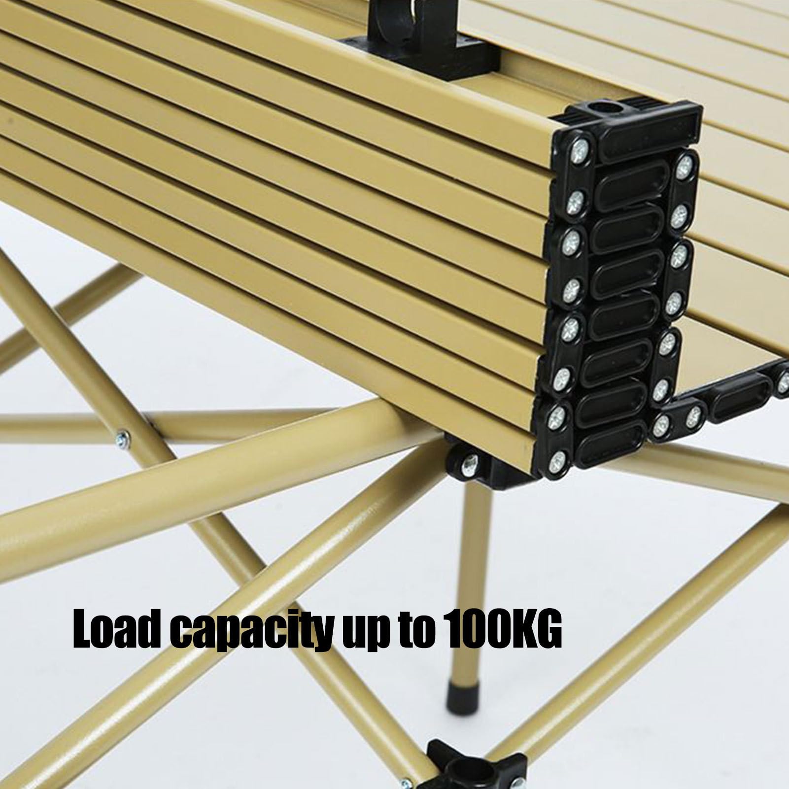 Oxford Camp Gear - Mesa de Camping Plegable, Mesa de Picnic Ligera y 2 sillas para Senderismo, Muebles de Exterior portátiles para Adultos, Barbacoa y Viajes