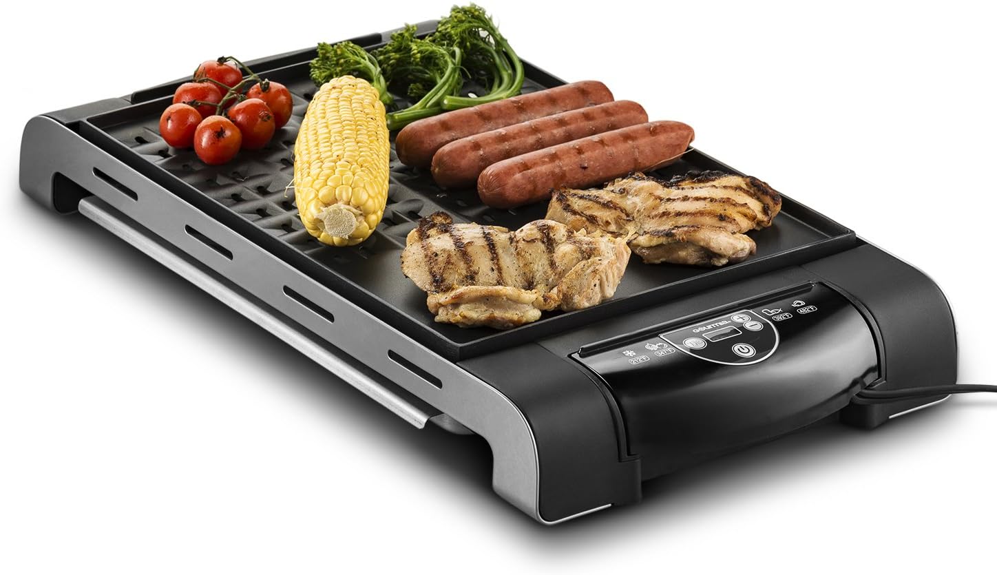 Gourmia Digital Grill And Griddle Combo, One Size, Black
