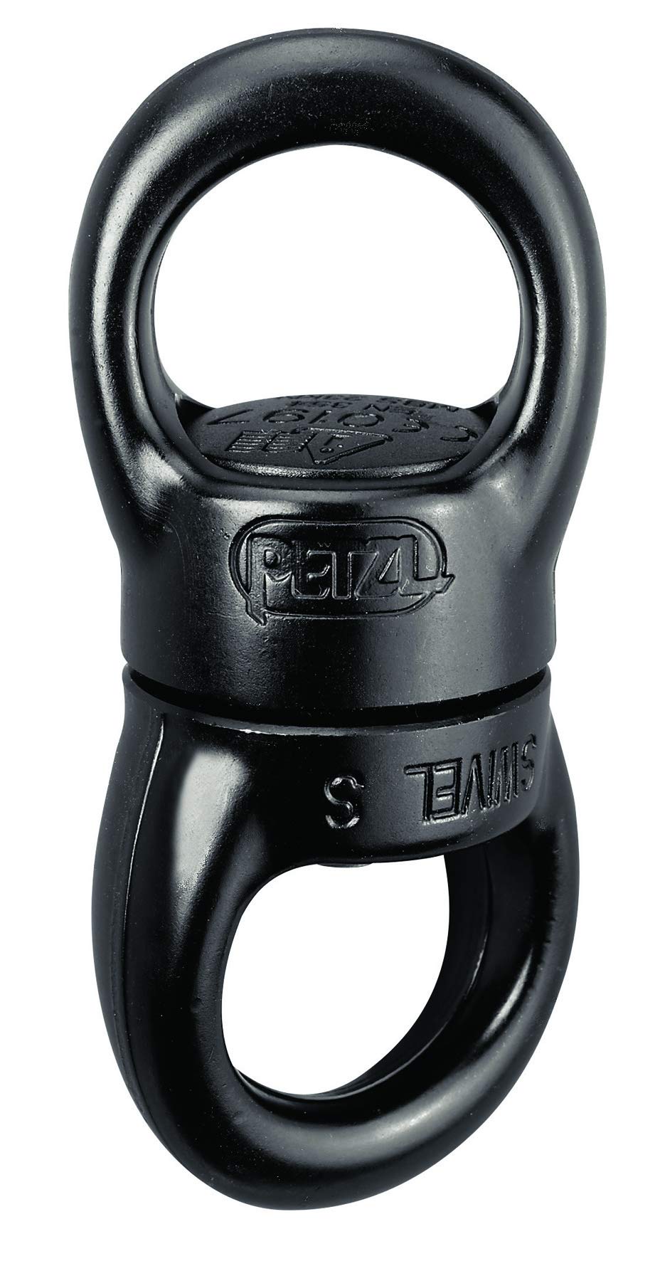 PETZL P58 S Schraubkarabiner, schwarz, 6cm
