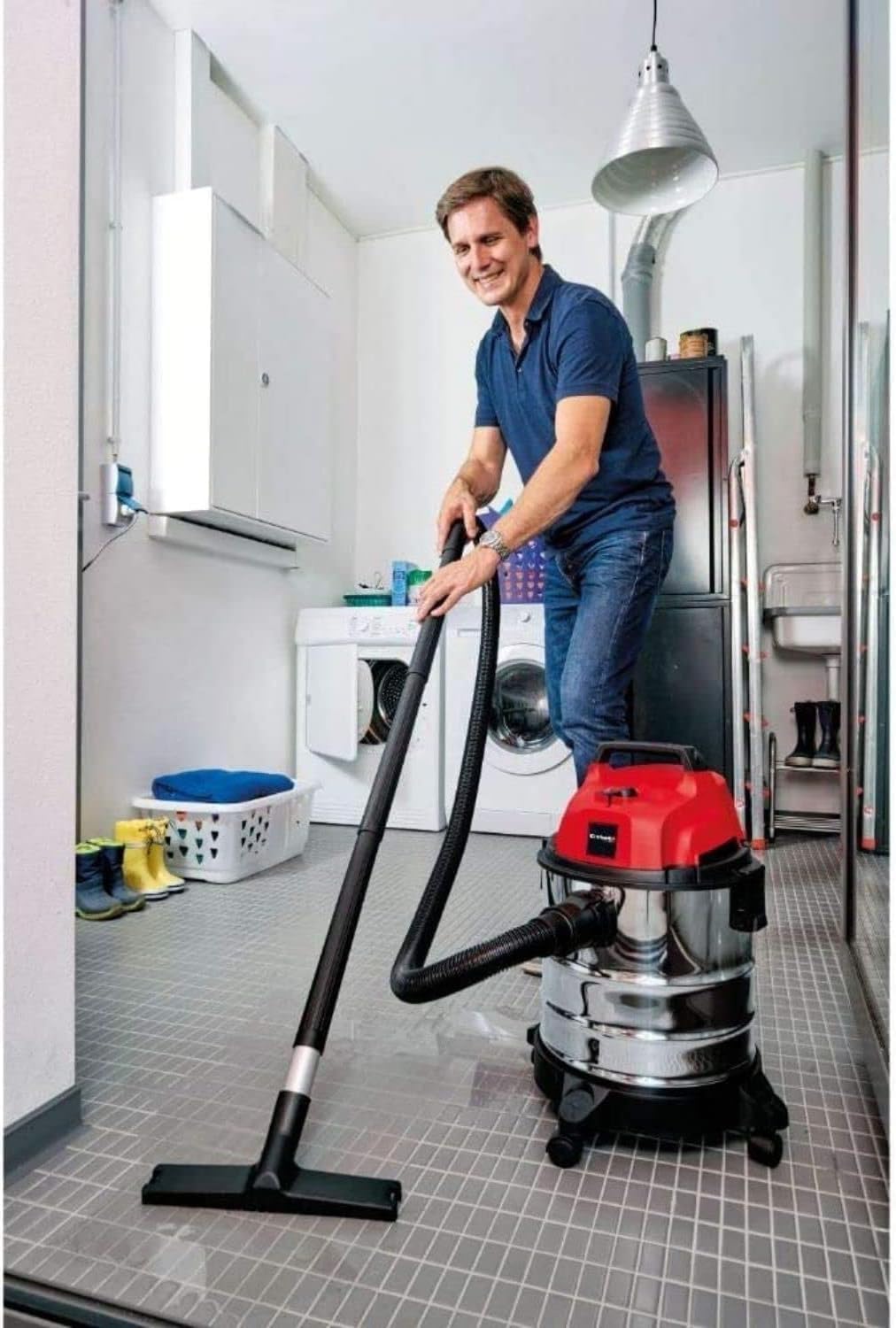 Einhell Aspirateur eaux et poussières TC-VC 1820 S 1250 W Cuve 20L