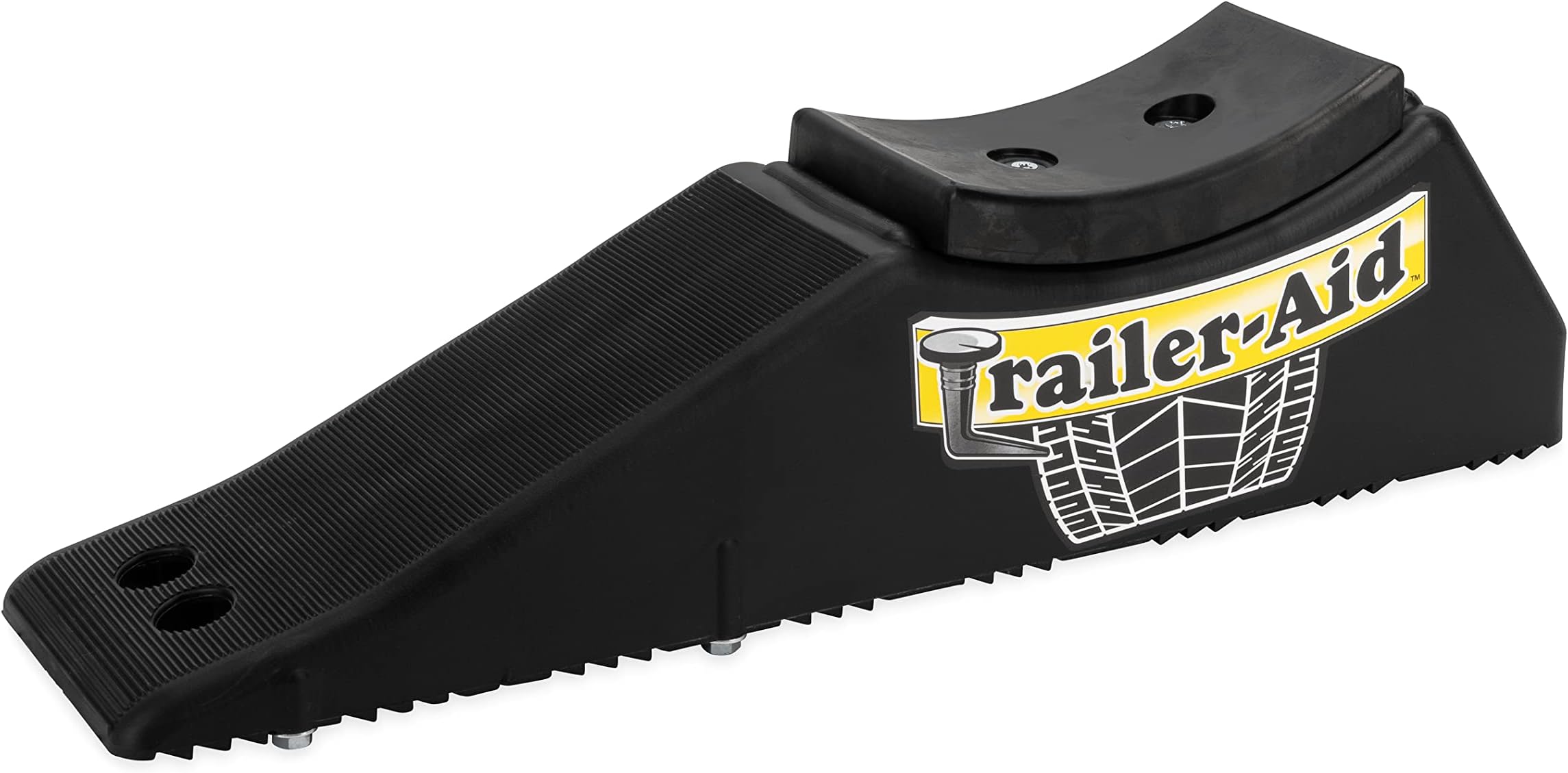 Trailer Aid Plus Tandem Ramp-The Fast and Easy Way to Change a Trailer's Flat Tire-Holds up to 15,000 lbs-Features a 5.5-Inch Lift-Black (21003)