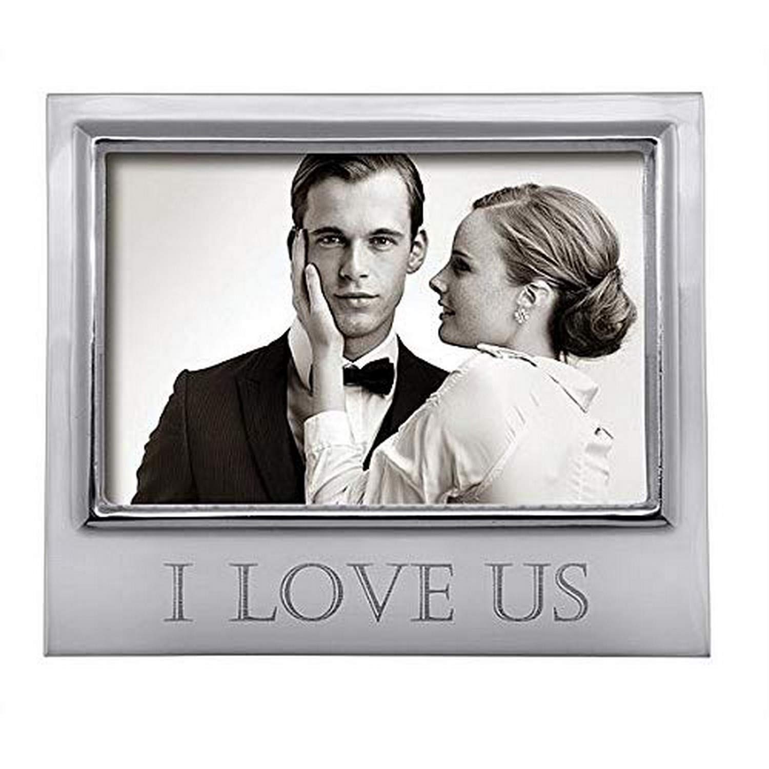 Mariposa Signature Photo Frame, Silver