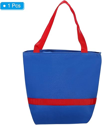 Miniatura 3 de PATIKIL Lonchera para mujereshombres, bolsa térmica térmica reutilizable de 11 x 5.5 x 8.3 pulgadas para el trabajo, picnic al aire libre, verde