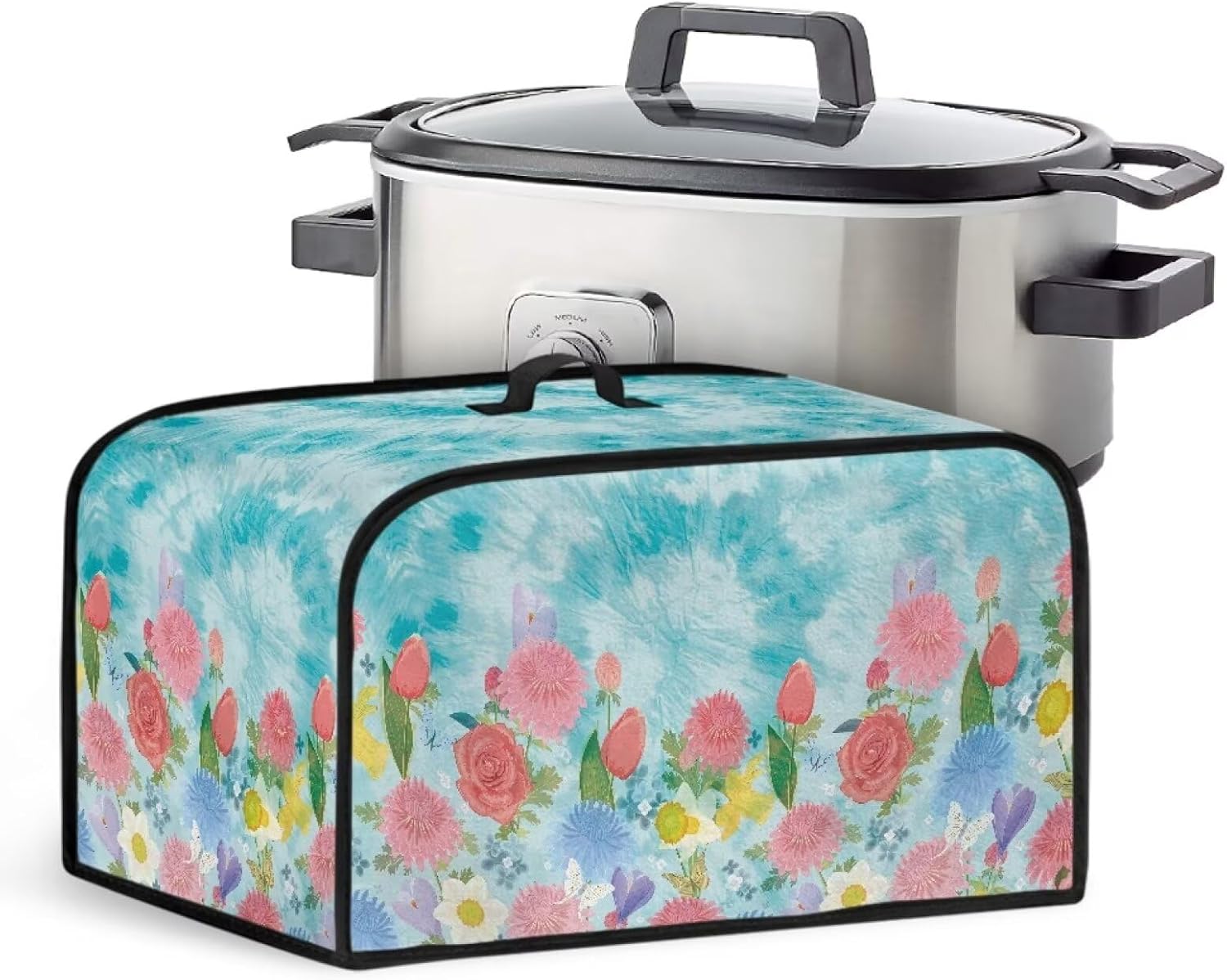Annejudy Slow Cooker Dust Cover for Crock Pot Stain