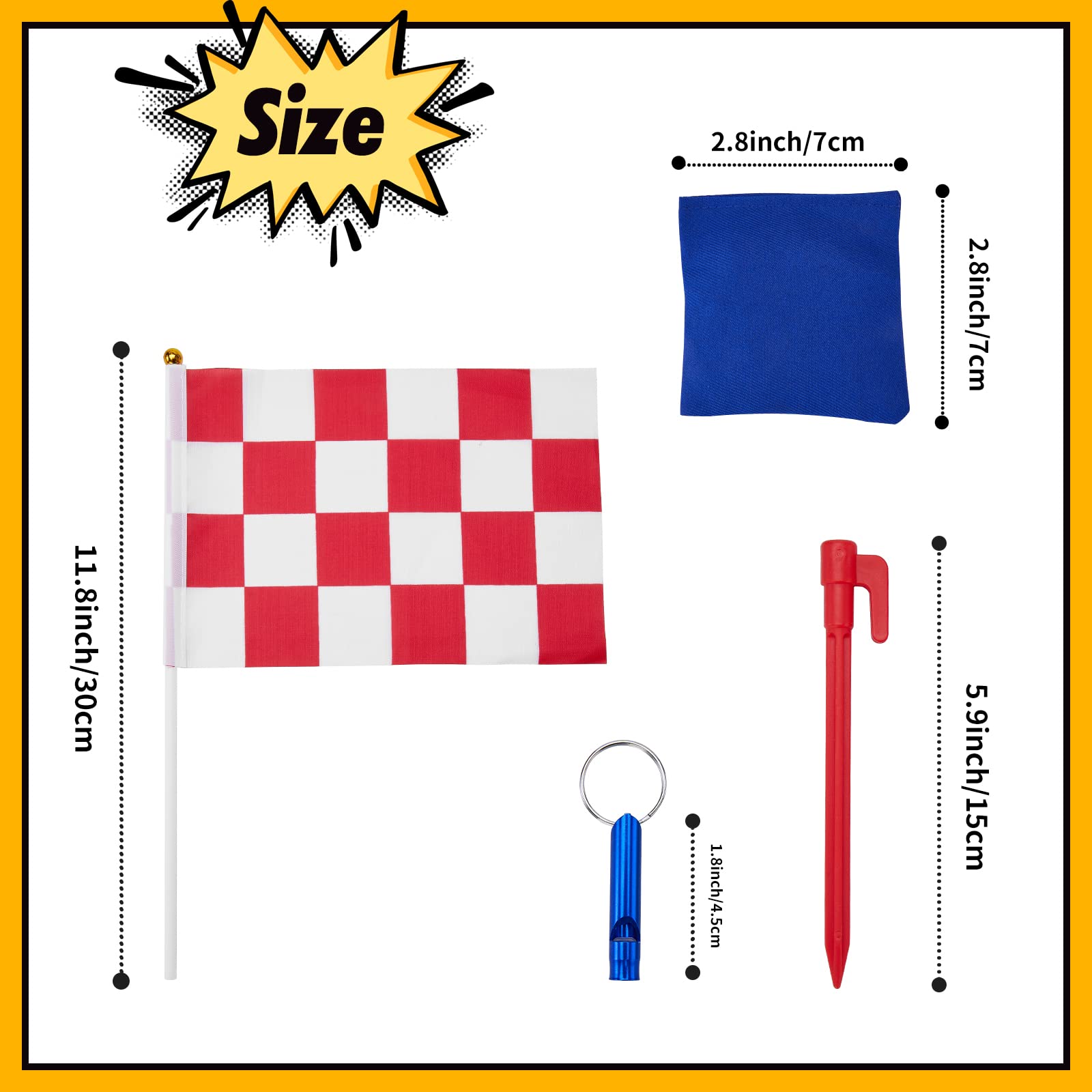 Redllo Outdoor Games for Kids 3-8, Potato Sack Race Bags, Bean Bag Toss Game, 3 Legged Race Bands, Egg and Spoon Race Game, Yard Games, Carnival Gamesbirthday,Party Games for Kids