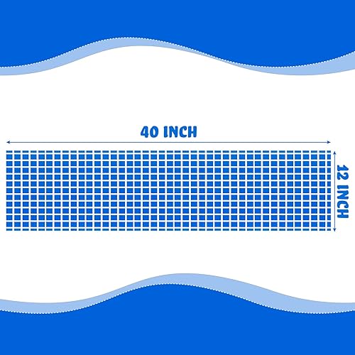Miniatura 33 de Nuanchu Parche de vinilo para revestimiento de piscina, parche de reparación de PVC autoadhesivo para piscinas, botes inflables