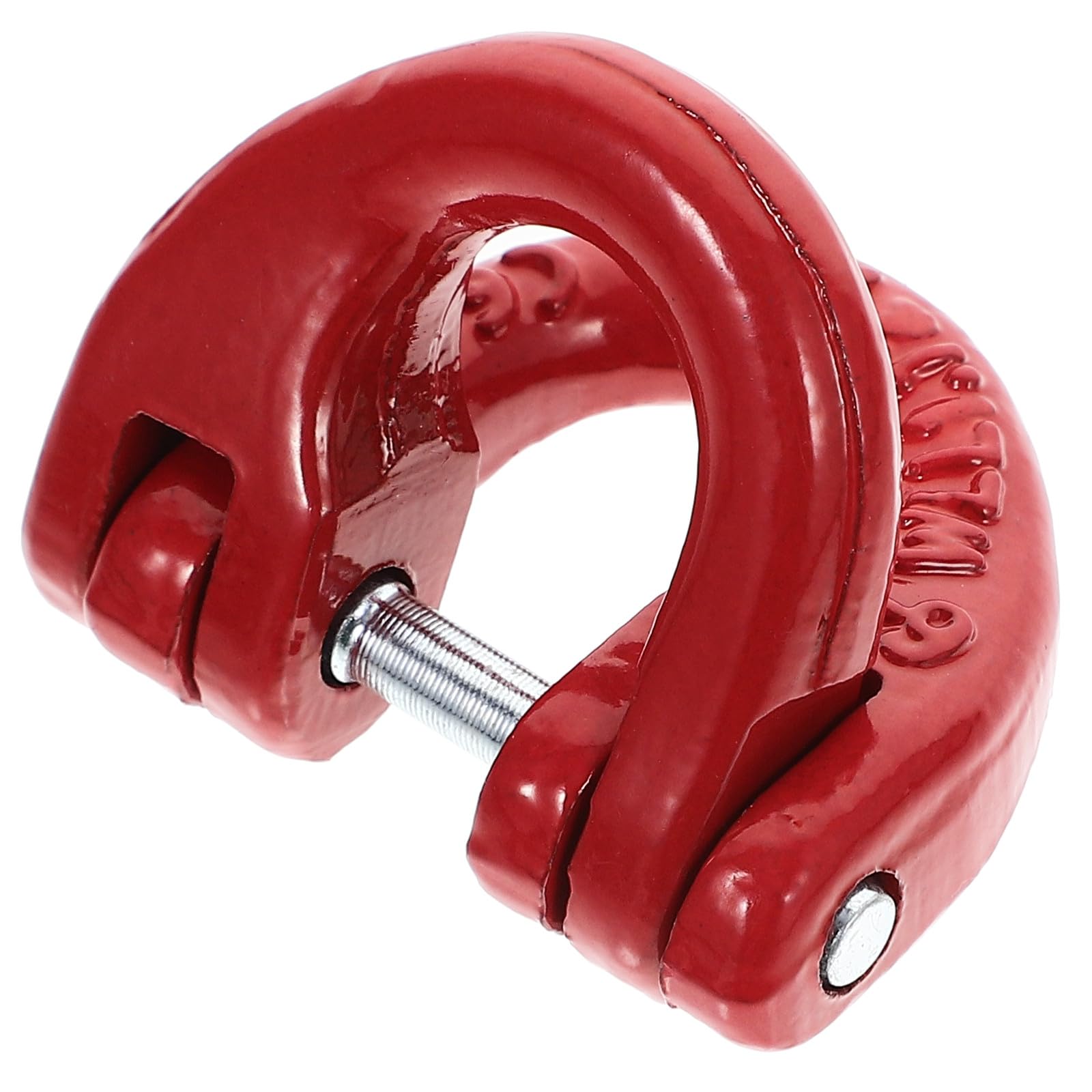 Evite desprendimientos con el eslabón conector de cadena 1,12 T de acero rojo 8