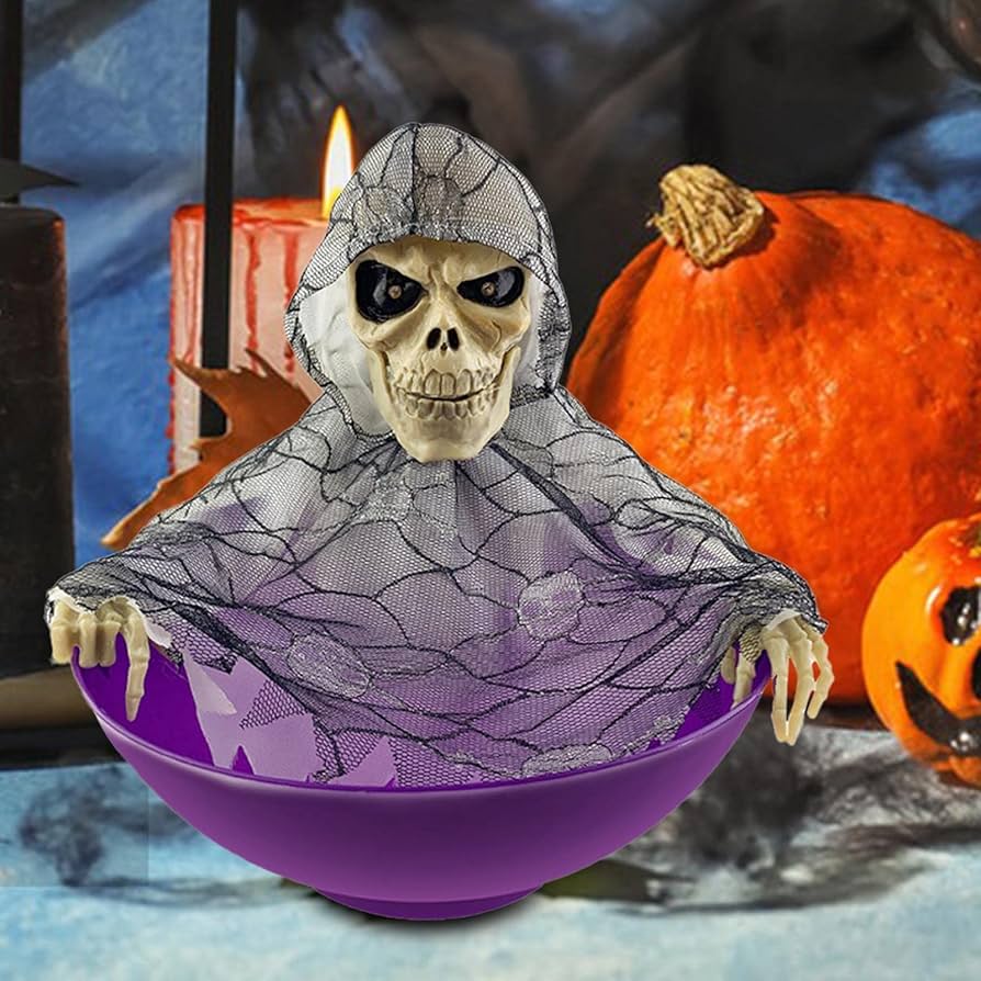 Amazon | ハロウィーン スカル ボウル - ハロウィーンのための