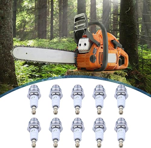Miniatura 6 de AUMEL Kit de bujías 10 piezas para Stihl 017 018 020 021 023 026 034 036 038 044 046 064 066 MS170 MS180 MS200 MS210 MS230 MS250 MS330 MS250 MS330