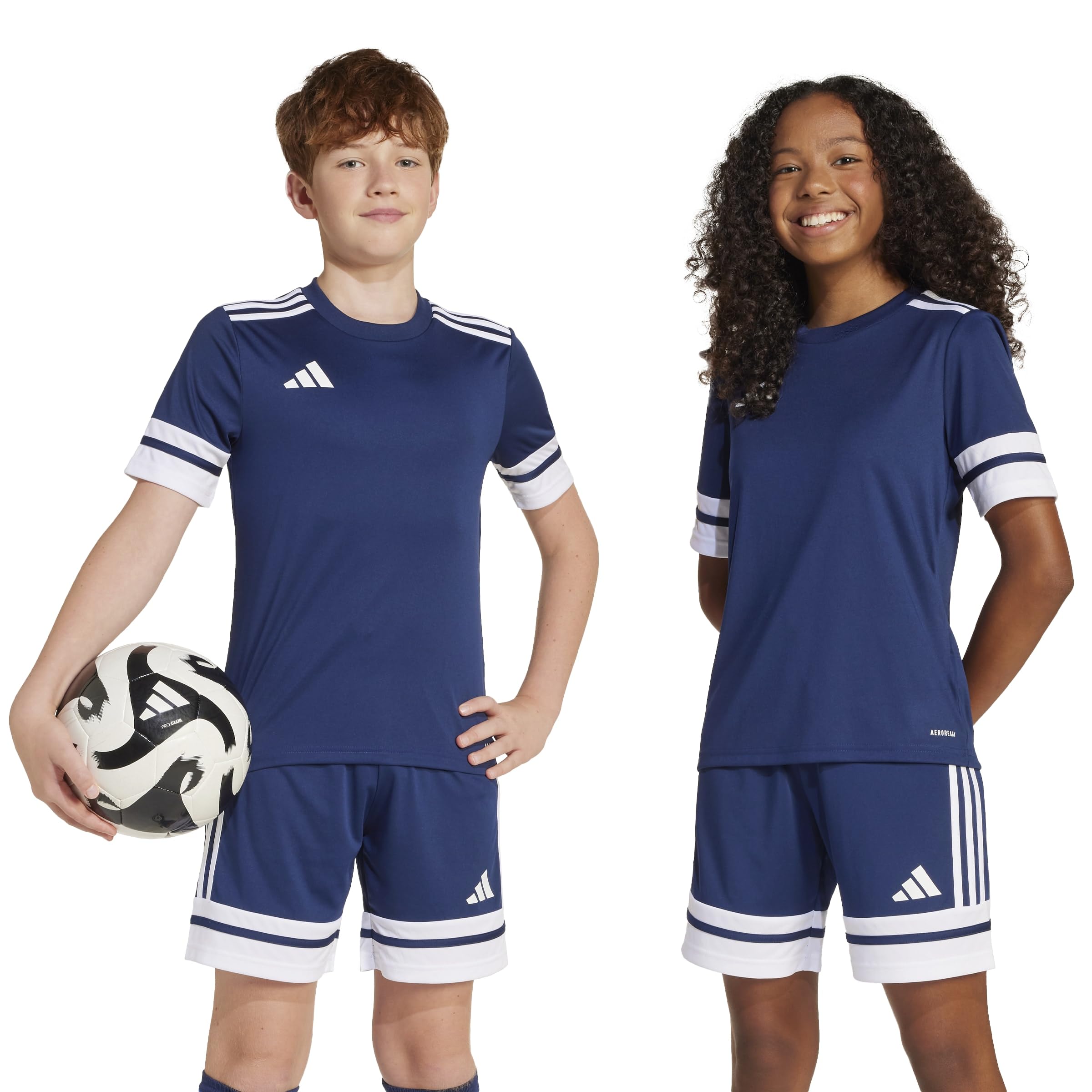 adidas Podkoszulek Uniseks - dzieci SQUADRA25 JERSEY SHORT SLEEVE KIDS