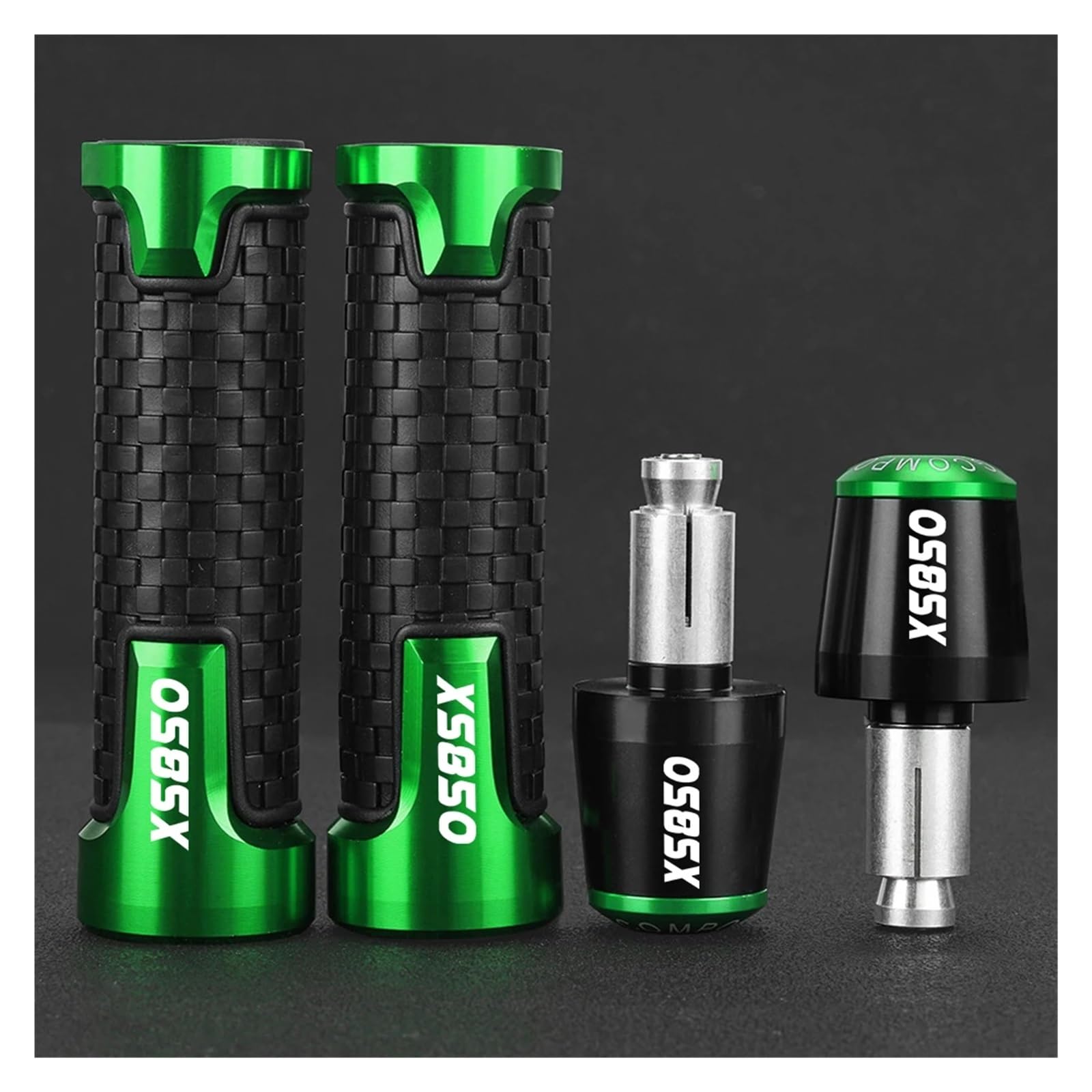 Impugnature per Manubrio Moto PER XS850 XS 850 1980 1981 1982 1983 1984 1985 1986 Moto Accessori In Alluminio 7/8 "22MM Manubrio Maniglie Grip Ends