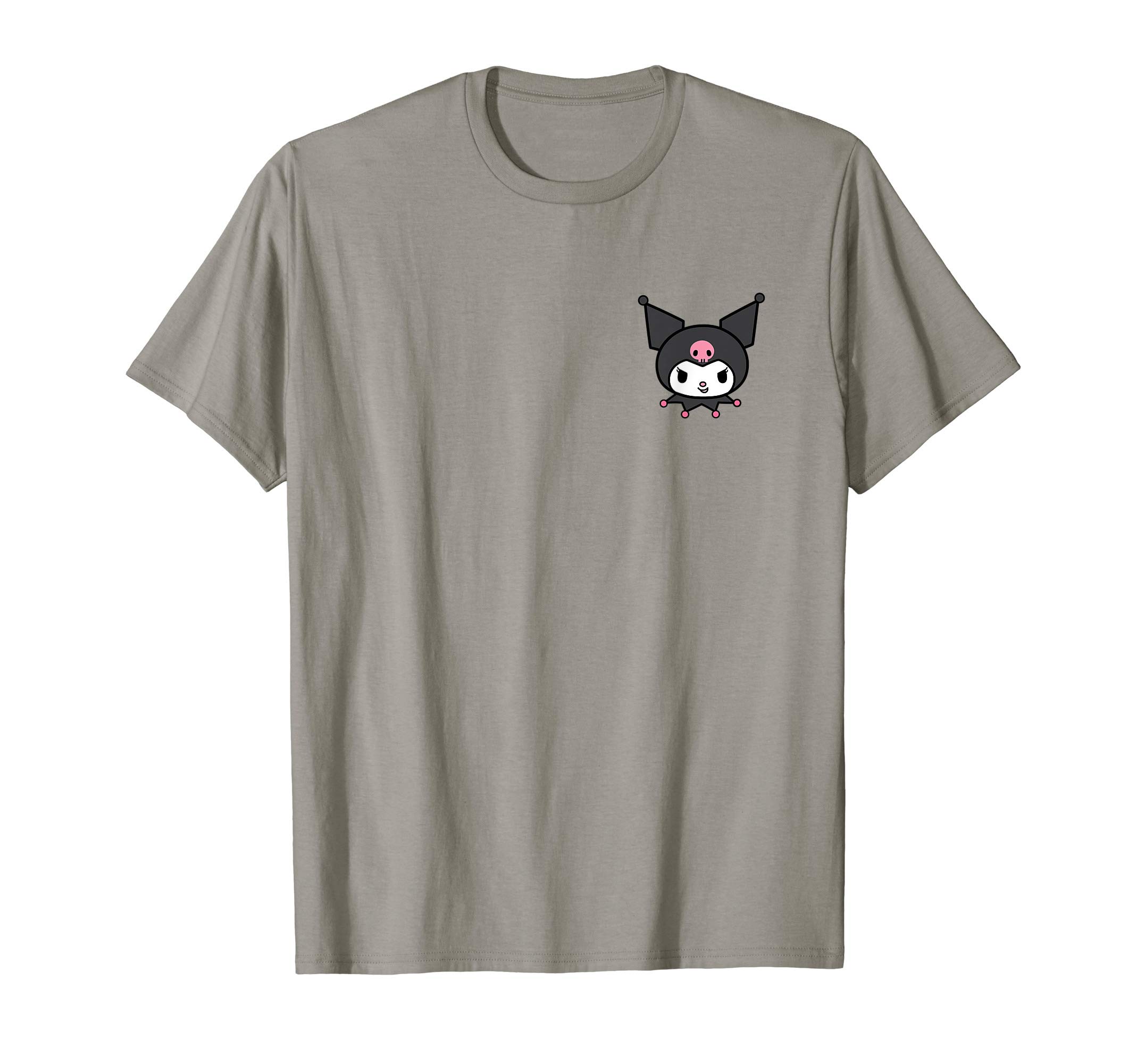 Sanrio Kuromi Front and Back Logo Tee Shirt T-Shirt