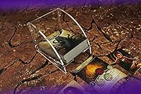 Vista 2 de LITKO Organizador de cartas de juego Tarjeta estándar de tamaño estadounidense euro Juegos de cartas coleccionables y vivientes transparentes