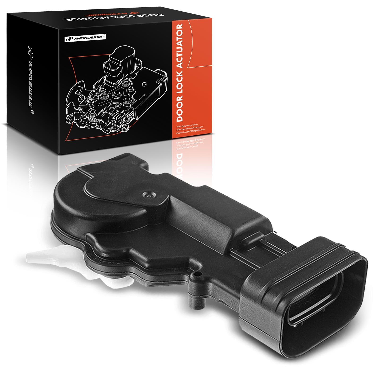 A-Premium Door Lock Latch Actuator Motor Replacement for Toyota Avalon 2000-2004 Sequoia 2001-2007 Rear Right Passenger Side, Replace# 69130-AC010