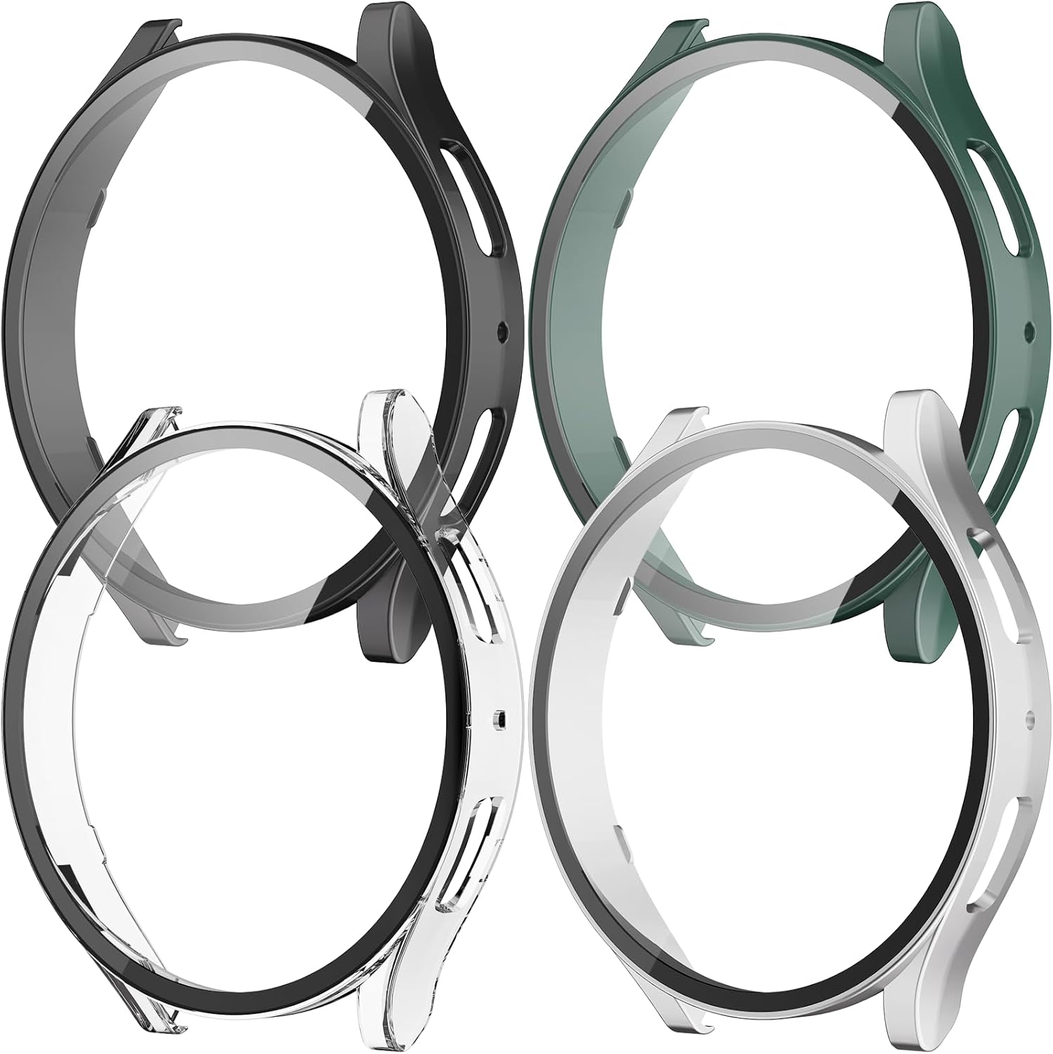 RcZ for Samsung Galaxy Watch 6 40mm Screen Protector Case