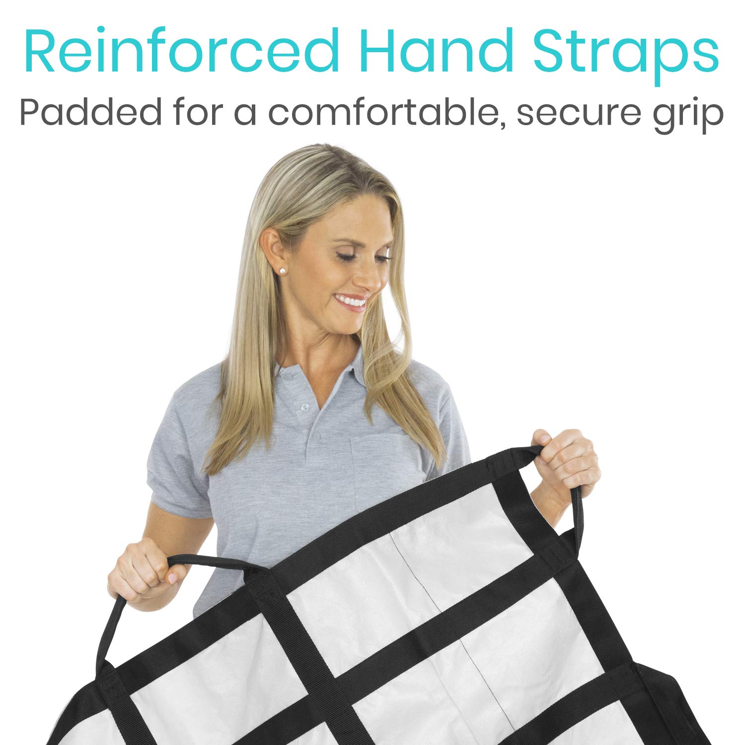 Buy Vive Transfer Blanket with Handles Bed Positioning Pad, Straps