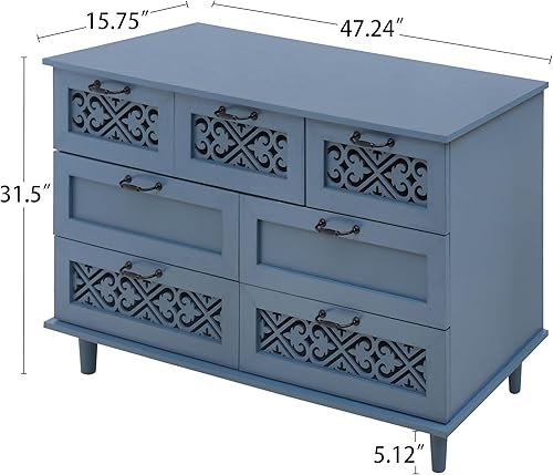Miniatura 9 de LUMISOL Aparador de buffet, armario de almacenamiento con 2 puertas, mesa consola de madera con patas de metal para sala de estar, comedor,