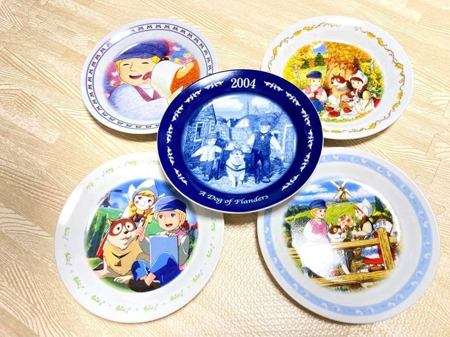 フランダースの犬 お皿 陶器のお皿( フランダースの犬 )の通販 by エスケー's shop｜ラクマ