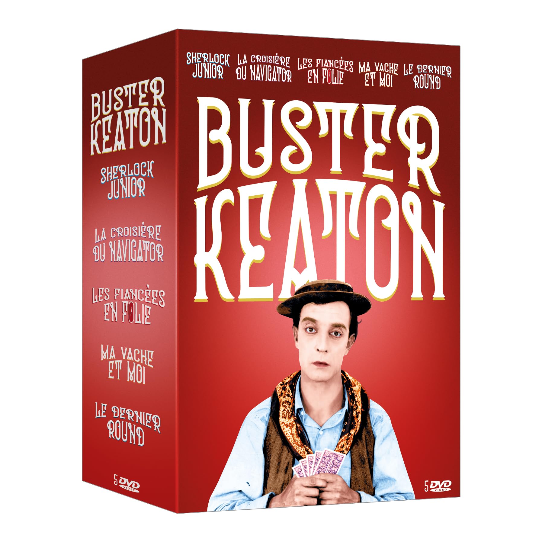 [Elephant Films] Edition officielle française - Buster Keaton - Coffret 5 films - 5 DVD