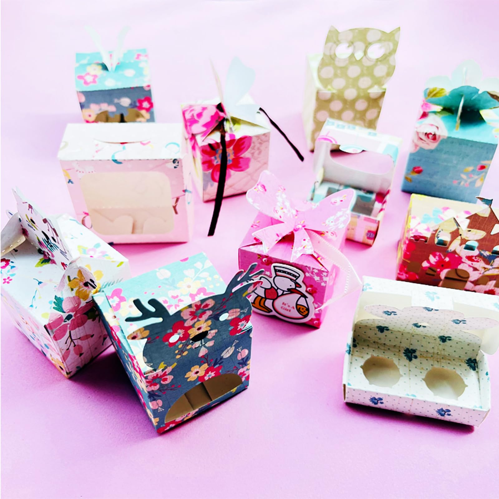 3D Hollow Square Candy Box Metal Cutting Dies Stencil Folding for Case Embossing Die Cuts Scrapbooking Template